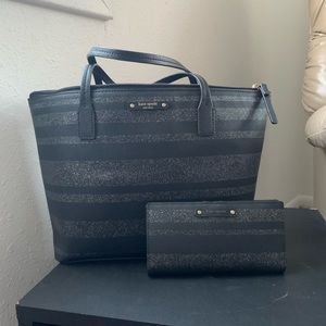 Kate spade handbag and wallet